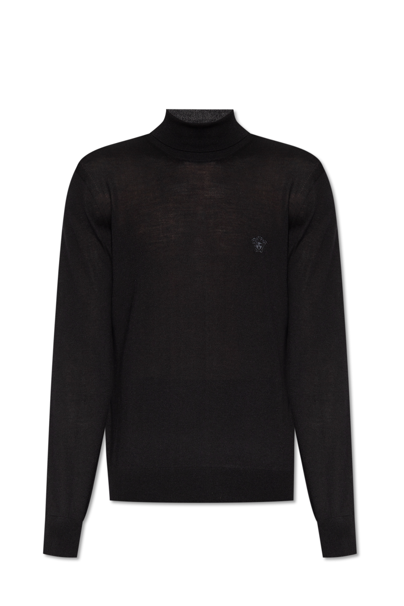 Columbia Rapid Ridge T shirt met grafische print op de achterkant in grijs Black Turtleneck Kurz sweater with Medusa face Versace SchaferandweinerShops Turkmenistan